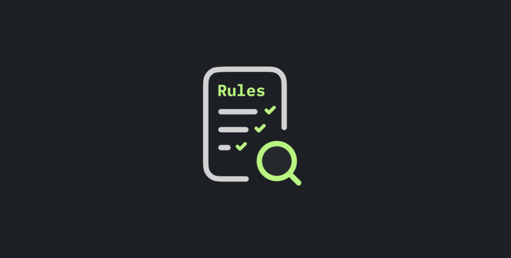 Transaction monitoring rules