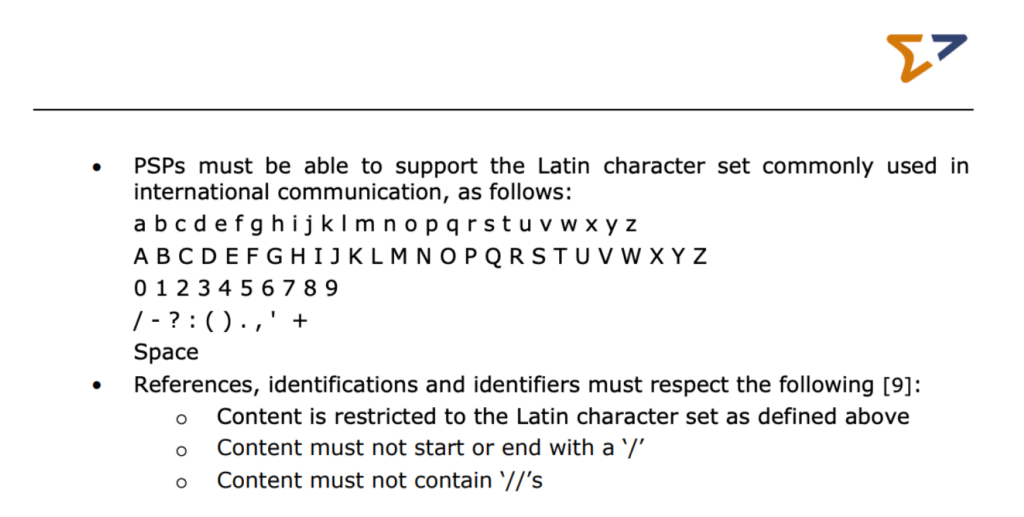 ASCII character set